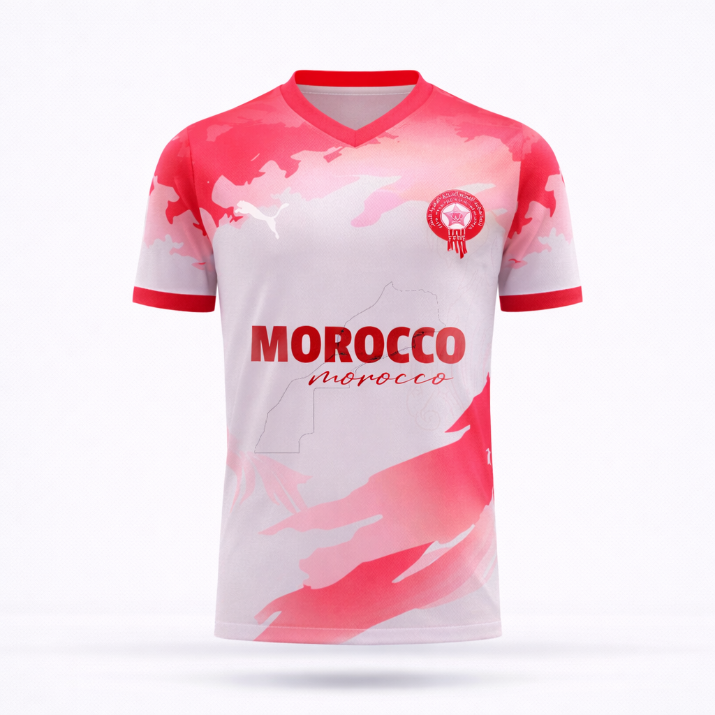 MAILLOT MAROC FRAISE