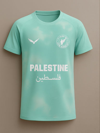 MAILLOT PALESTINE VERT TURQUOISE
