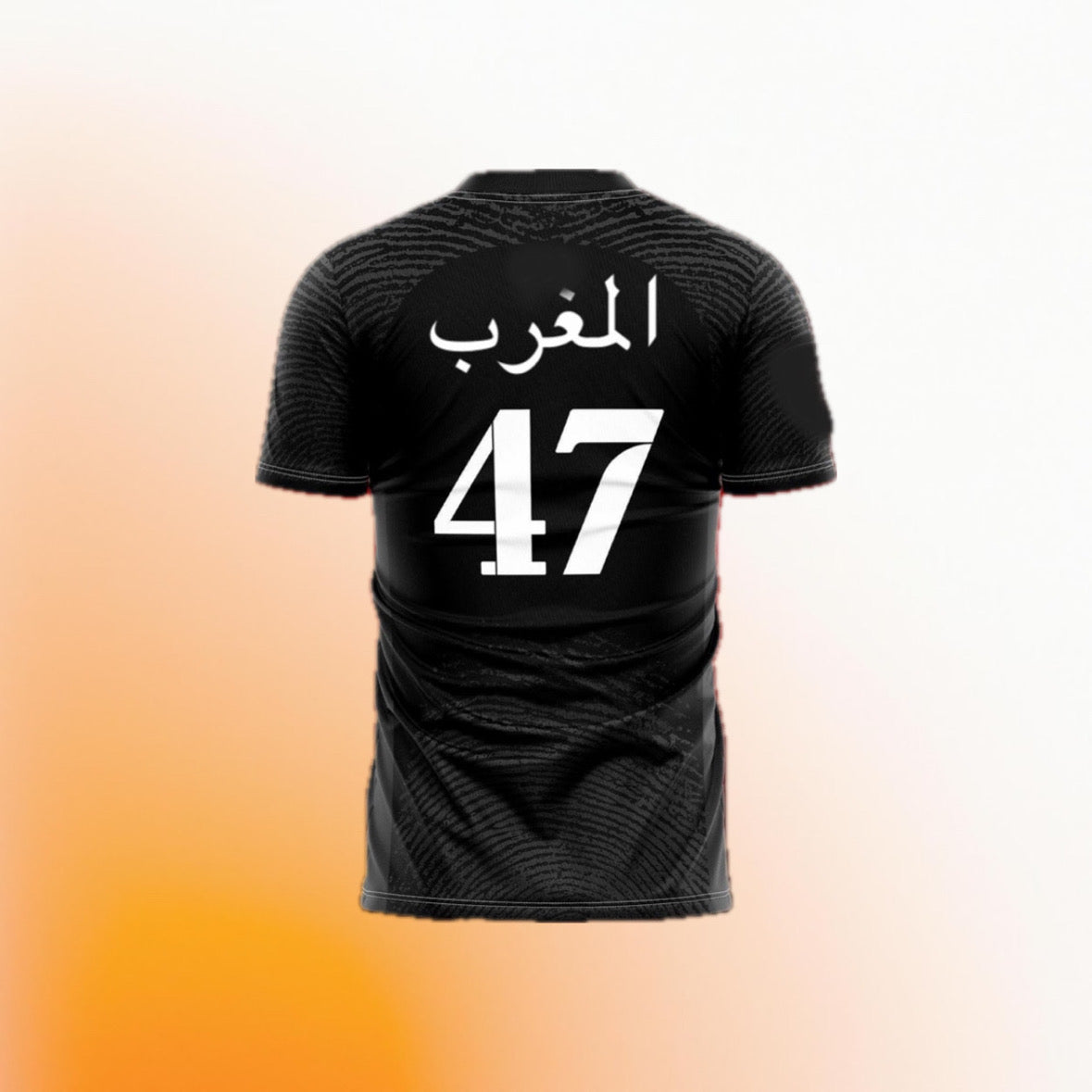 MAILLOT MAROC X OMERTA NOIR