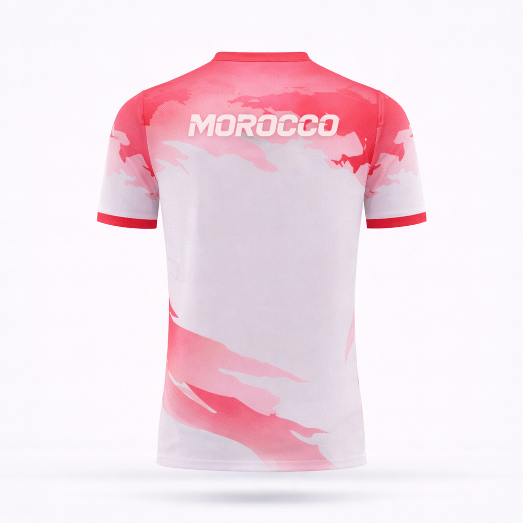 MAILLOT MAROC FRAISE