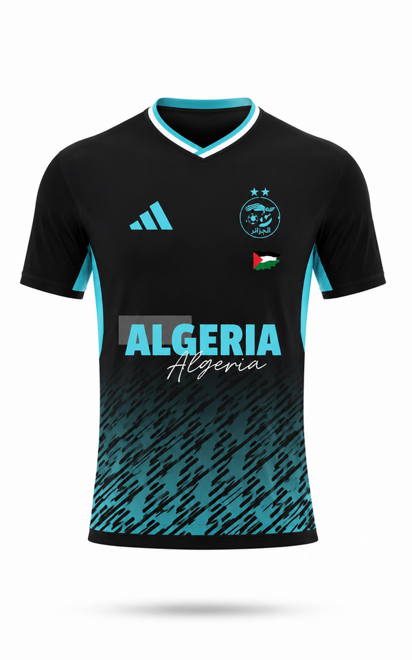 MAILLOT ALGÉRIE MENTHE NOIR
