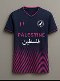 MAILLOT PALESTINE VIOLET MARINE
