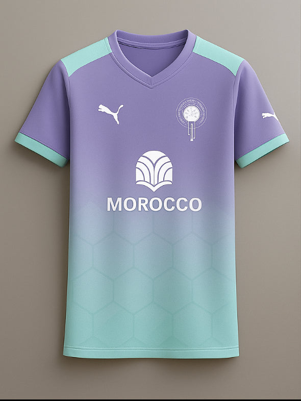 MAILLOT MAROC VIOLET MENTHE