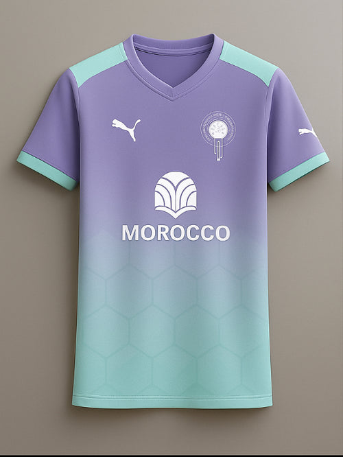 MAILLOT MAROC VIOLET MENTHE