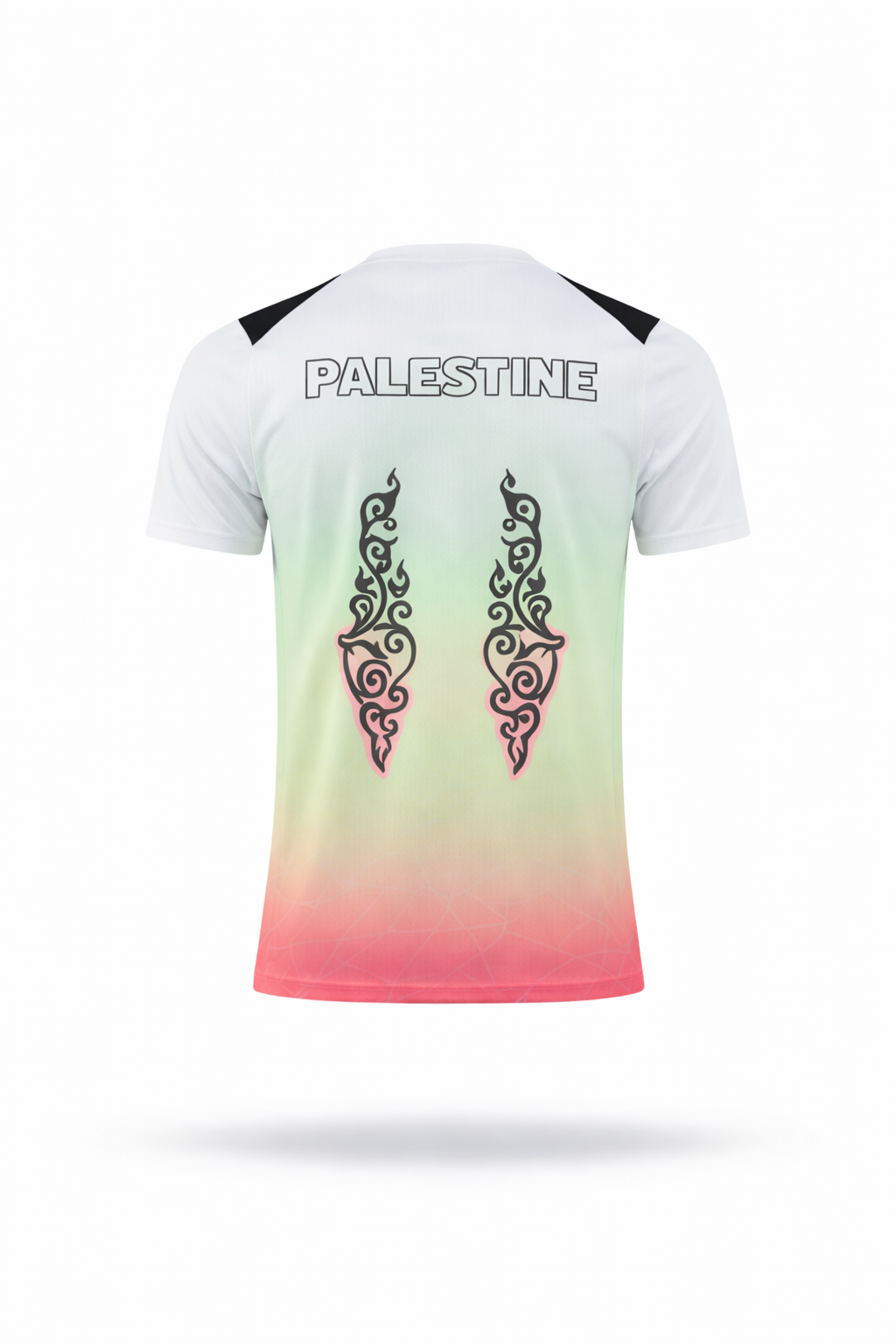 MAILLOT PALESTINE VERT NÉON