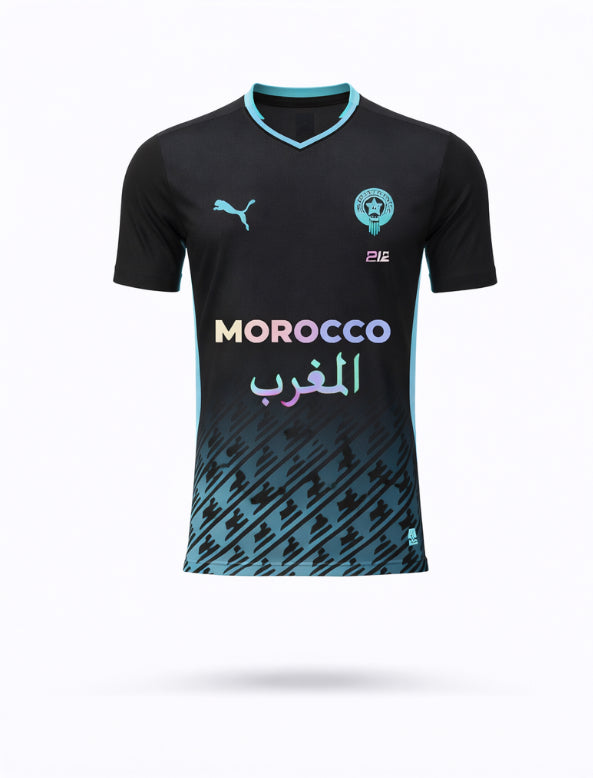 MAILLOT MAROC  BORJ NOIR
