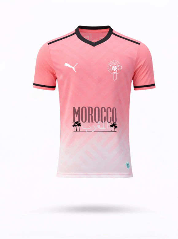 MAILLOT MAROC DÉSERT ROSE